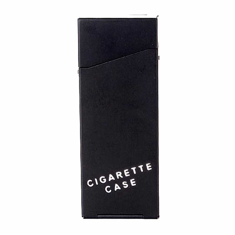 Dinghao Kotak Rokok Fashion Aluminium Cigarette Case - DH-7710-Hitam