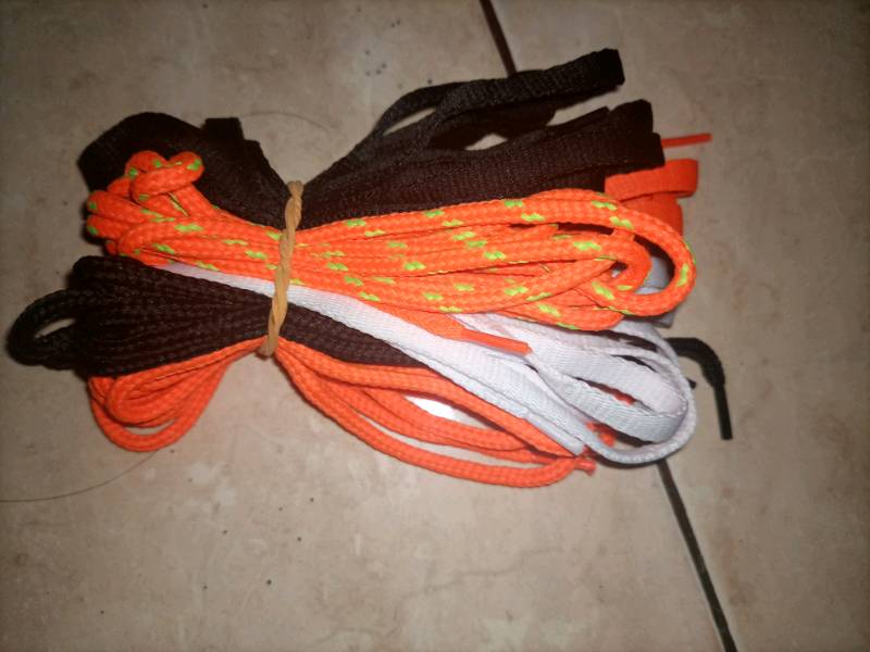 Tali Sepatu Flat Tebal Polos 110cm