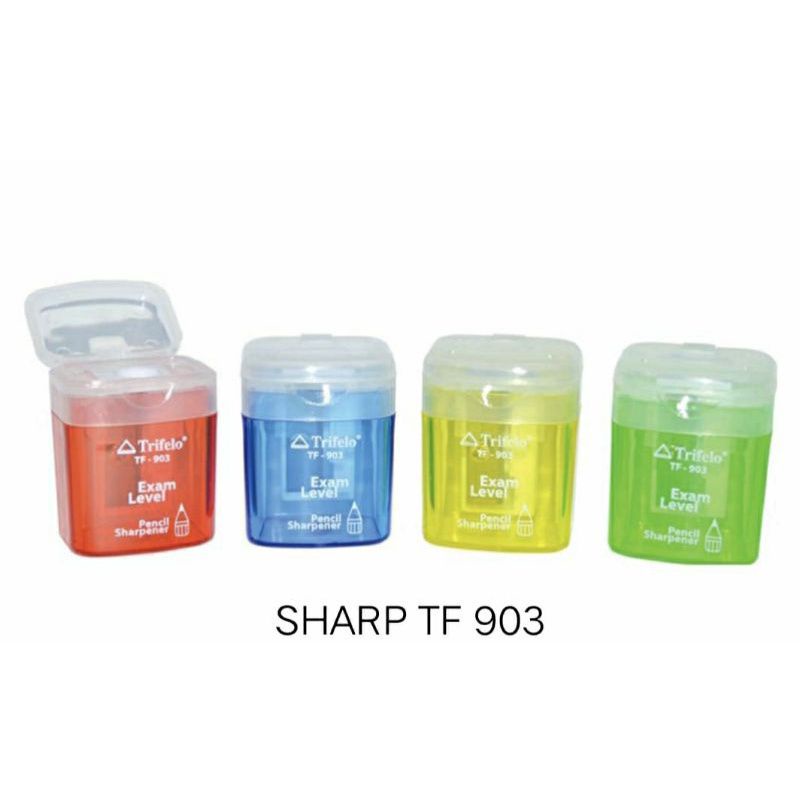 

12pc) Orotan Murah Trifelo Tf-903 4 Warna 1 lubang/ Rautan murah