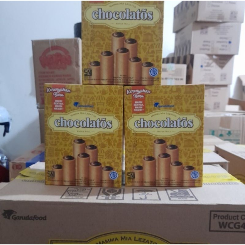 

Chocolatos Wafer Stik 24 pcs x 8,5gr