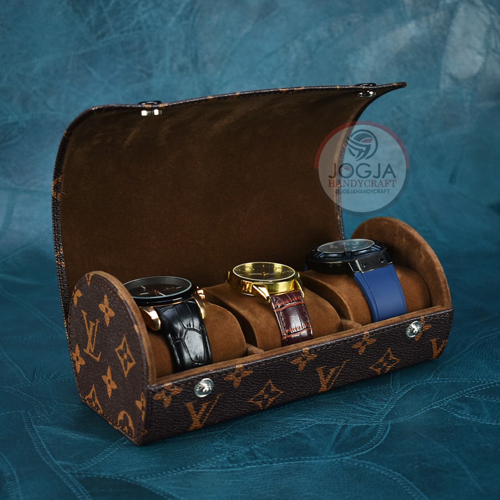 Traveller Watch Case Tube / Tempat Jam Tangan / Box Jam Tangan Tabung