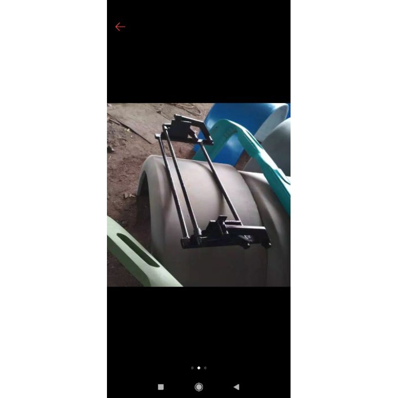 Pangkon Hidrolis Bemper depan