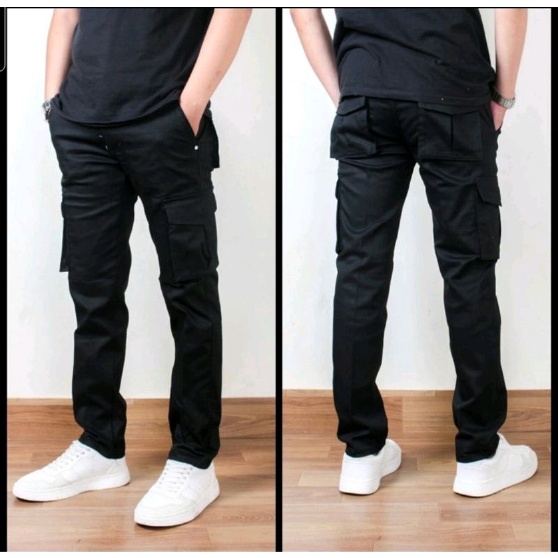 Celana Cargo Panjang Slim Fit Malmo Impresif Original