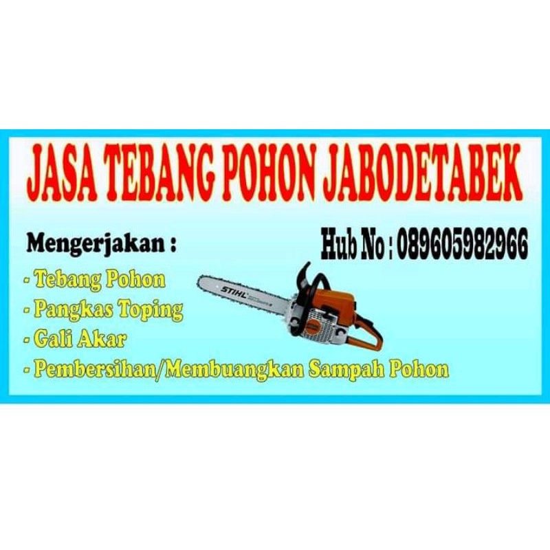 Jual Jasa Tebang Pohon | Shopee Indonesia