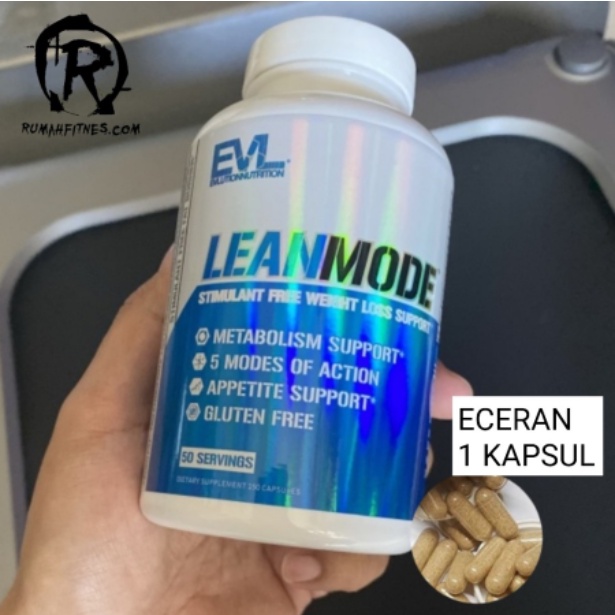 EVL LEAN MODE PEMBAKAR LEMAK NON STIMULAN Ecer
