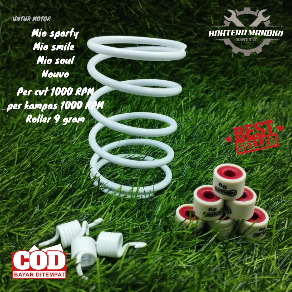 Per cvt motor mio paket cvt motor mio paket per cvt motor mio paket kirian 1000 RPM roller 9 gram MO