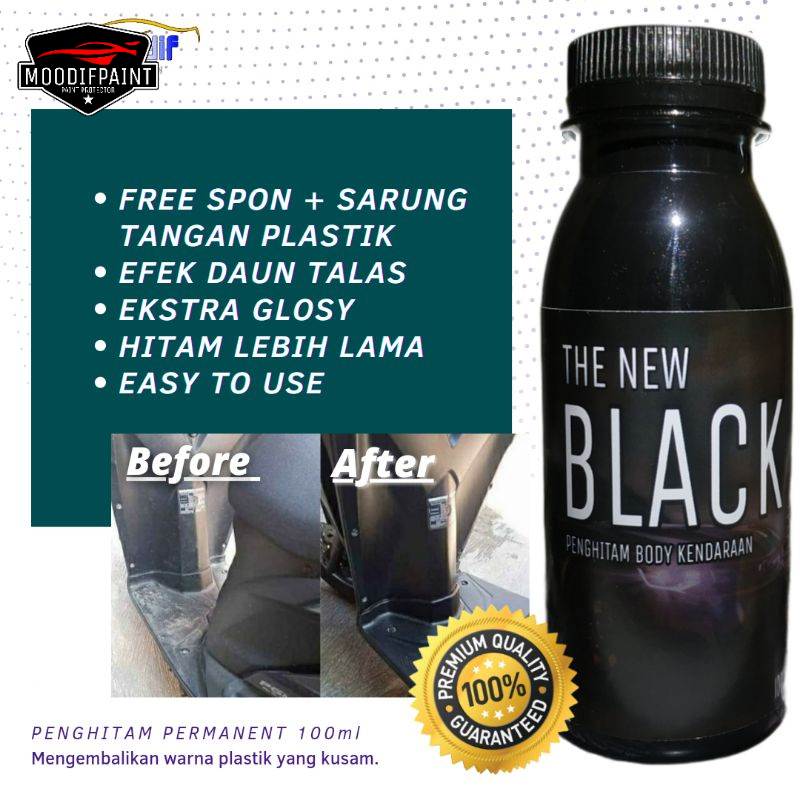 Penghitam Body Motor Dan Mobil 100ml