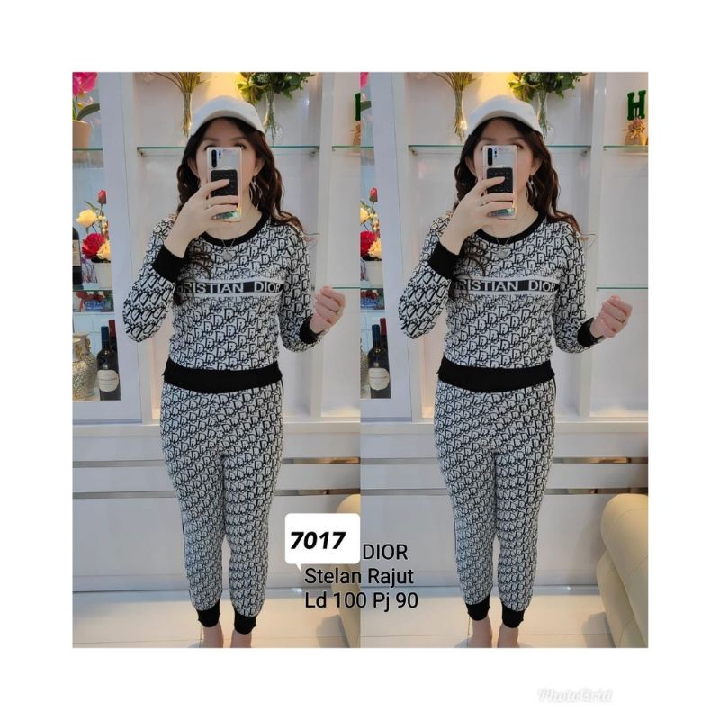 set setelan dior import stelan rajut christian dior paris import setelan rajut dior import premium