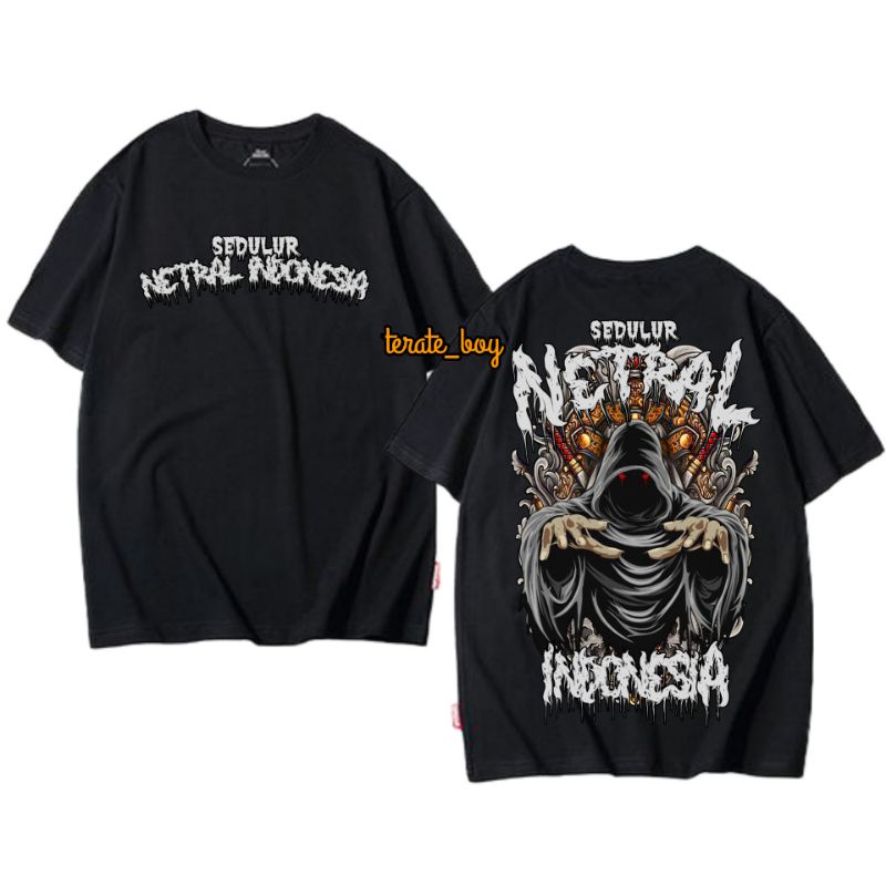 KAOS DISTRO SEDULUR NETRAL INDONESIA (NETRAL)