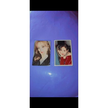 Photocard benefit nayeon wil, photocard nako izone