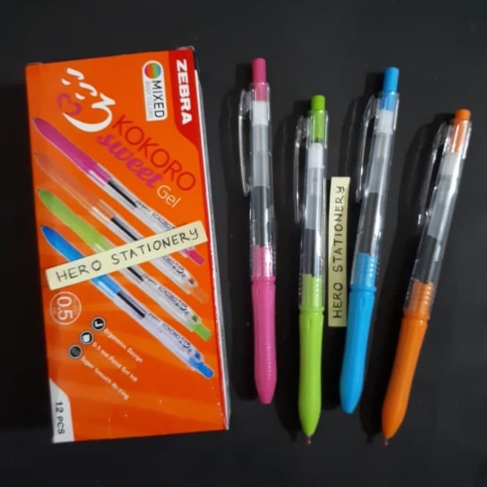 

NEW SALE PEN GEL ZEBRA KOKORO SWEET GEL 0.5 MM