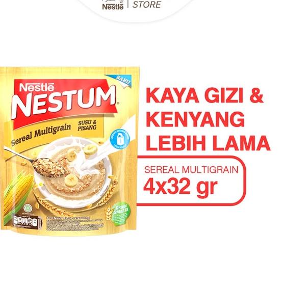 

TERBARU Nestle Nestum Susu + Pisang 32gr x 4