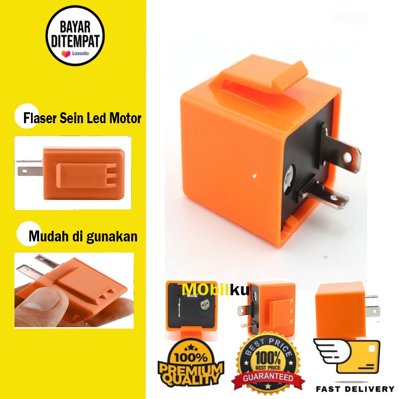 [BISA COD]  Flaser Sein Led Motor Lampu Kedip Motor Pengatur kedipan