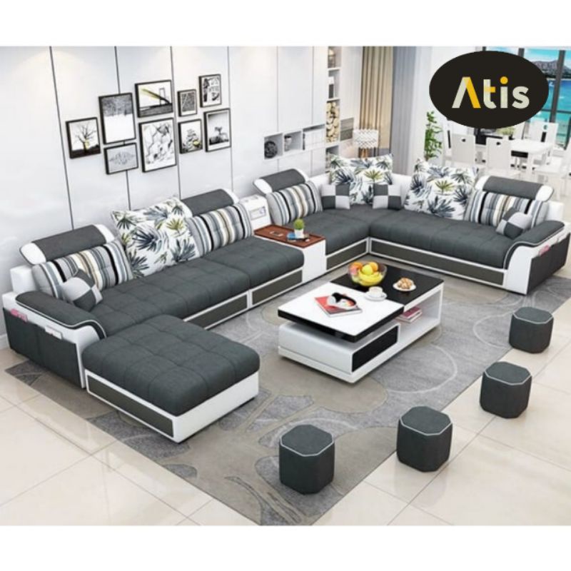 [U03] SOFA MINIMALIS MODERN SOFA RUANG TAMU KURSI SOFA MINIMALIS SOFA TAMU MINIMALIS KURSI SOFA