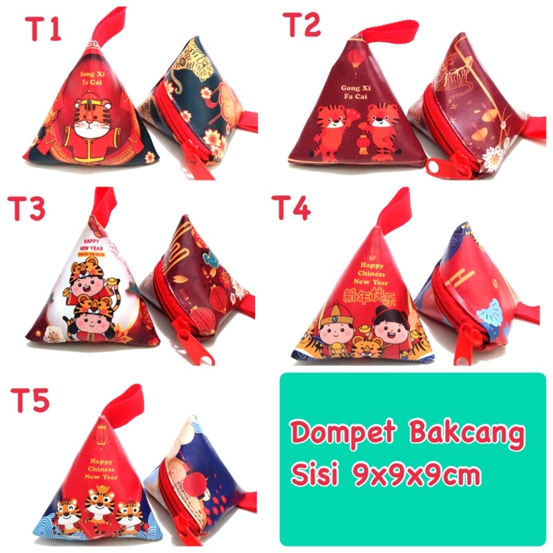 Dompet Angpao Imlek Bakcang Tahun 2024 Shio Naga Chinese New Year Dragon Zodiac Liong Lucu murah Koko Cicik Dewa Uang