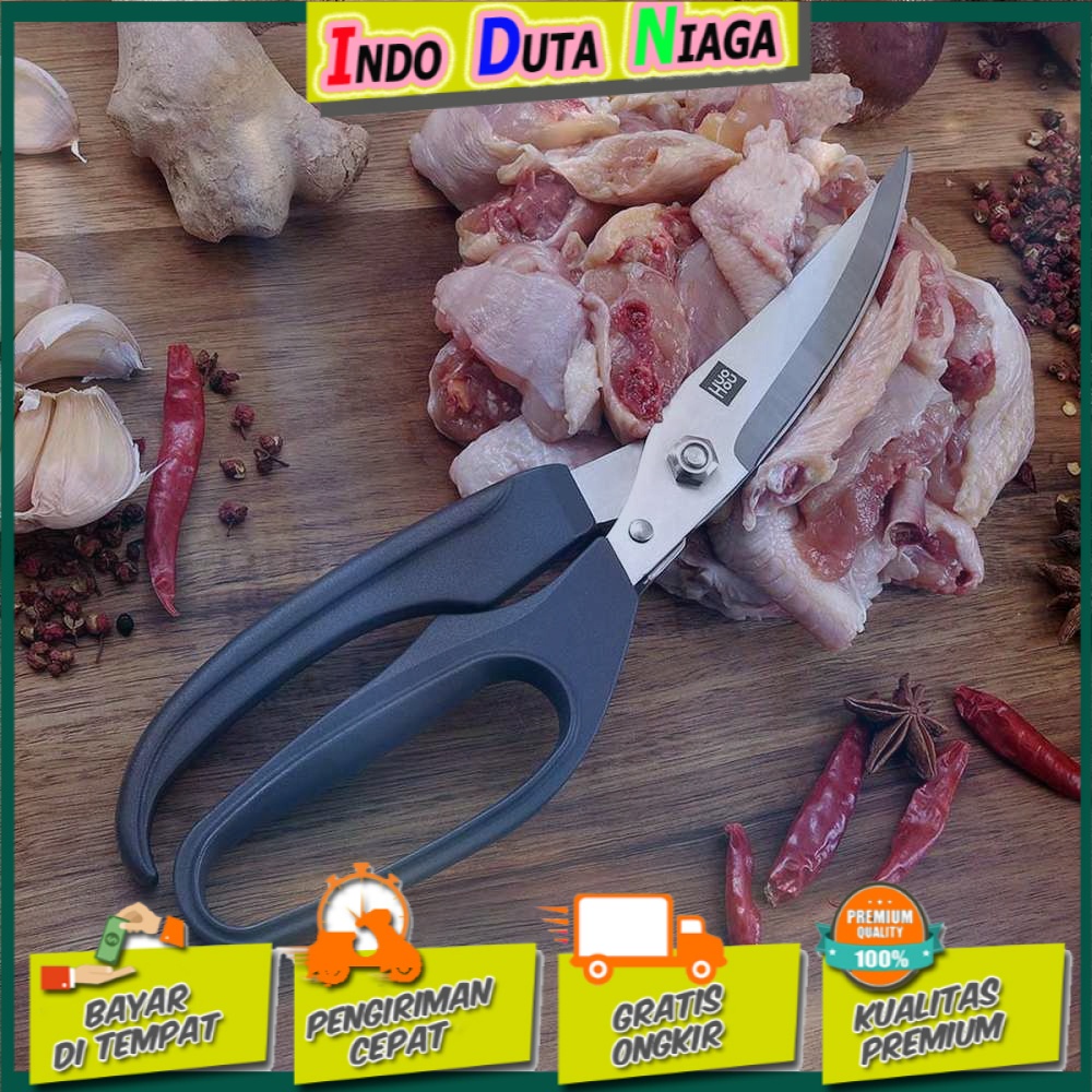 Huohou Gunting Dapur Chicken Bone Scissors - HU0068