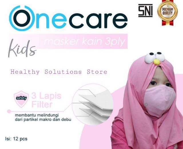 MASKER KAIN 3PLY KHUSUS UNTUK ANAK-ANAK KIDS