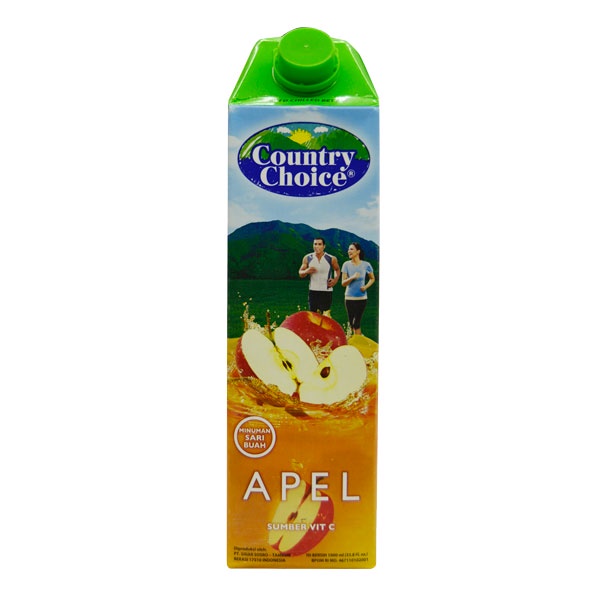 

COUNTRY C JUICE APPLE VITAMIN ACE 1 LITER