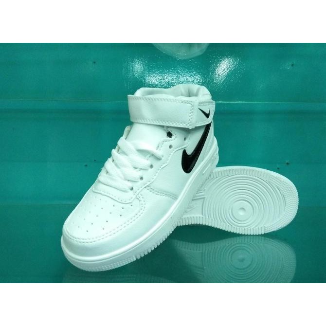 NIKE AIR FORCE 1 ONE MID KIDS ANAK ANAK SEPATU SEKOLAH