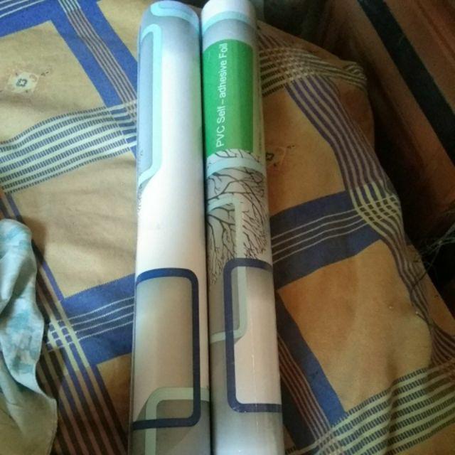 Wallpaper Sticker Dinding High Quality-kotak Pohon Biru/3d Biru