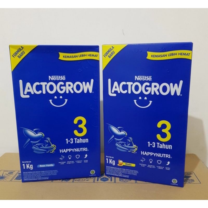 

Nestle Lactragow 3+ Susu Pertumbuhan 1-3 Tahun 750gr MADU/VANILA