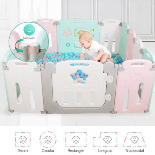 (Preloved) Pagar Pengaman bayi CobyHaus Premium The Starlight