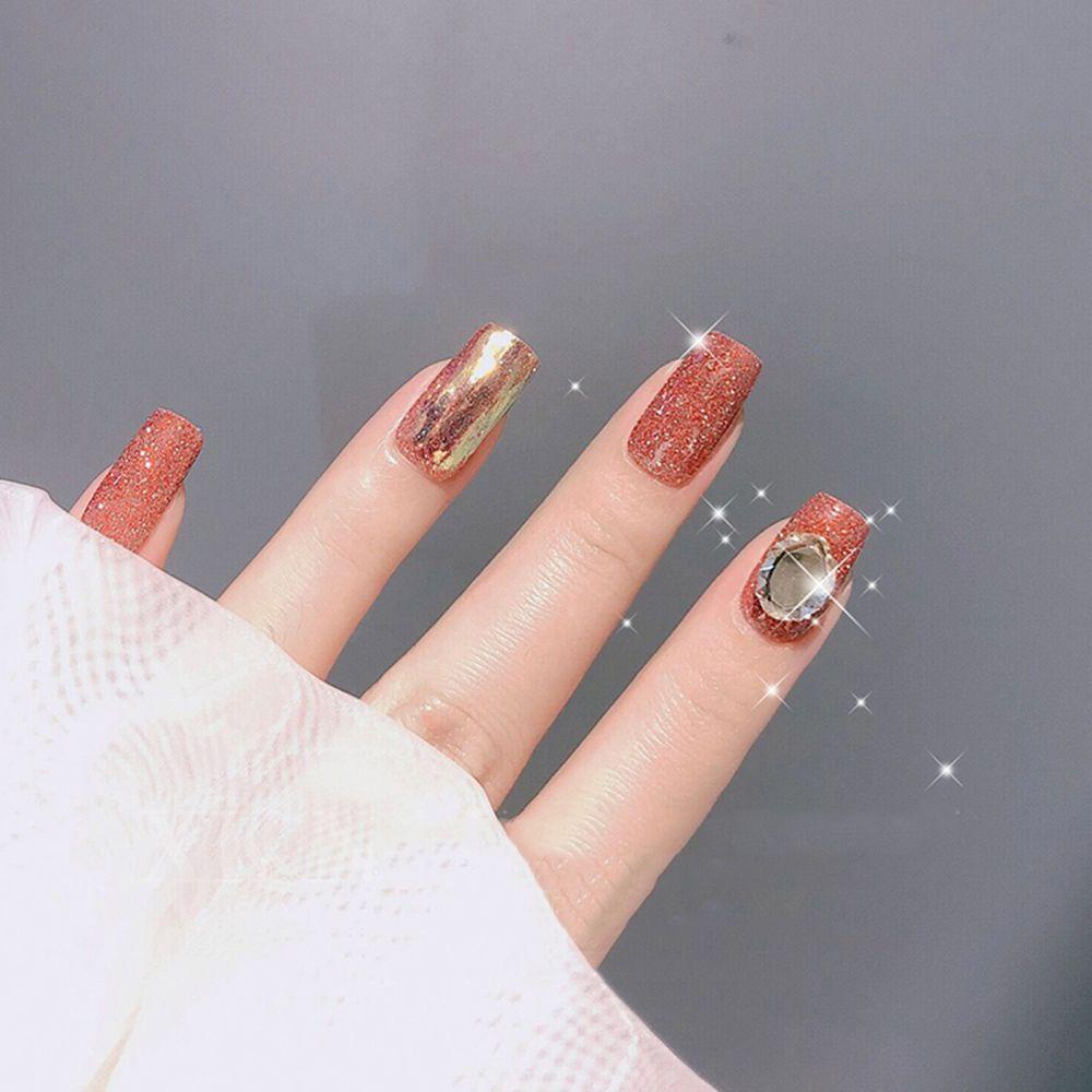 Mxbeauty 3D Nail Art Dekorasi Pesona Shiny Symphony Diamond Permata Perhiasan Kuku DIY