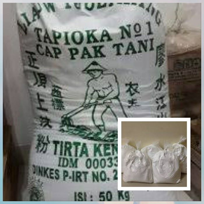 

TERMURAH SAGU TANI LIAUW TJOEI KANG, CAP PAK TANI REPACK 500GRAM !!!!!!