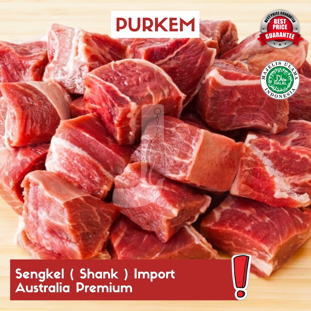 

Daging Sapi Sengkel ( Shank ) Import Australia Kualitas Premium - Puri kembangan