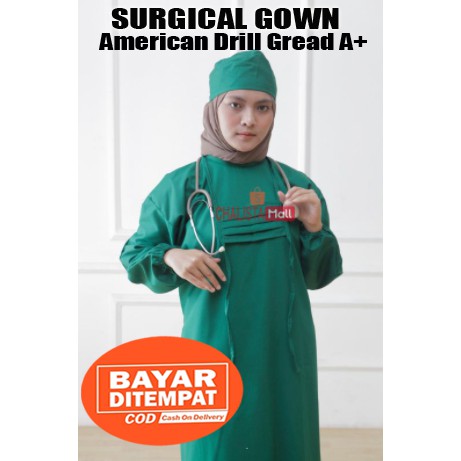  JUBAH OPERASI  APD GOWN SURGICAL HIGH QUALITY Shopee 
