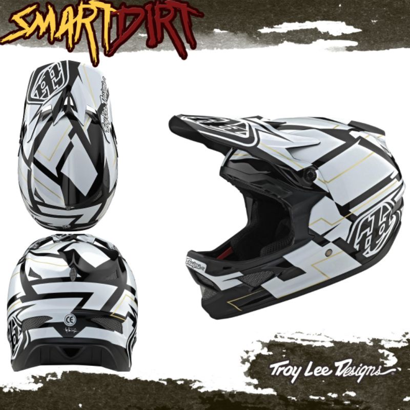 HELM MTB DOWNHILL TLD D3 FIBERLITE HELM SEPEDA TLD D3 FIBERLITE