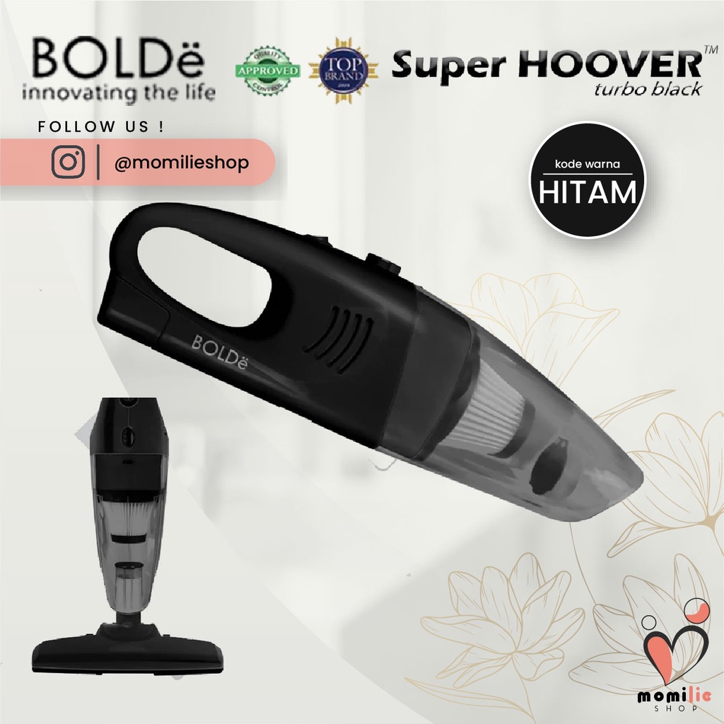Jual BOLDe Super Hoover Turbo Black Series Original (Vacuum Cleaner