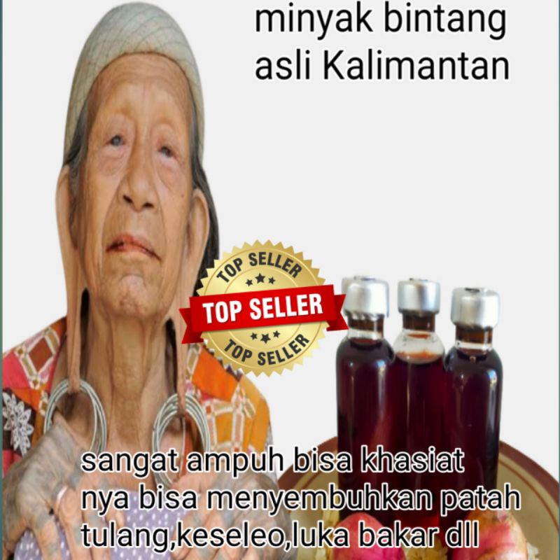 

Minyak bintang Dayak asli Kalimantan