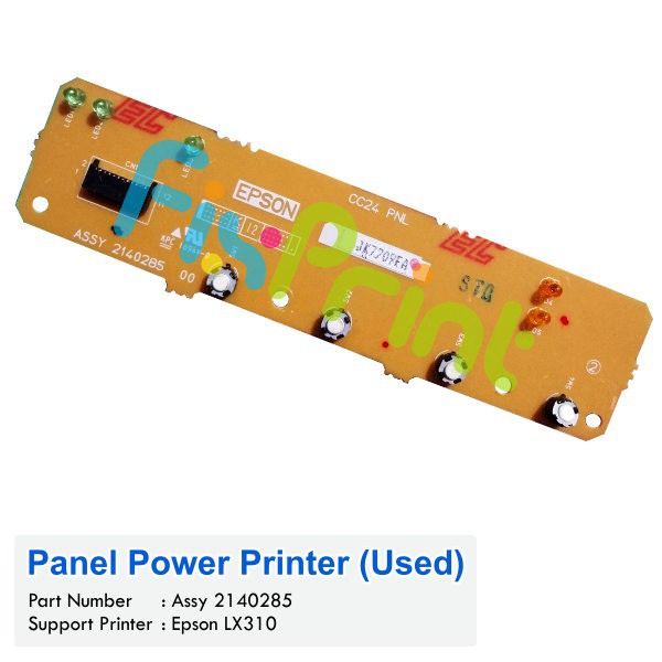 Panel Power Epson LX310 LQ310, Panel Board Assy Epson LX-310 LQ-310