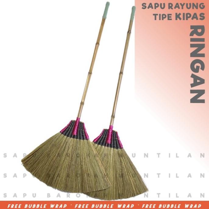 %$%$%$%$] Sapu Lantai Ijuk Rayung Tebal Muntilan, Tipe Sapu Kipas