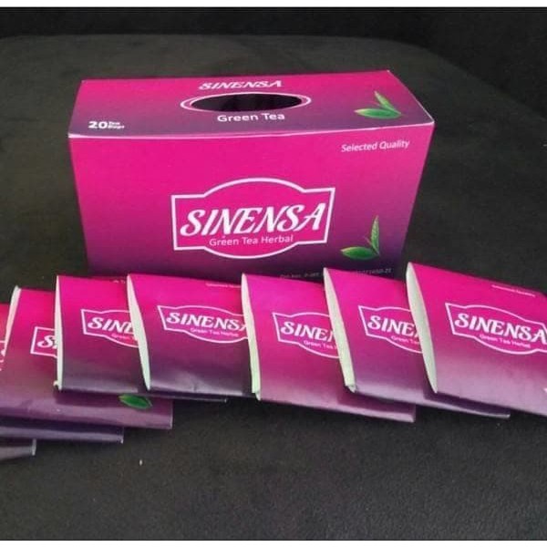 Teh Pelangsing Sinensa / Sinensa Green Tea Herbal | Shopee