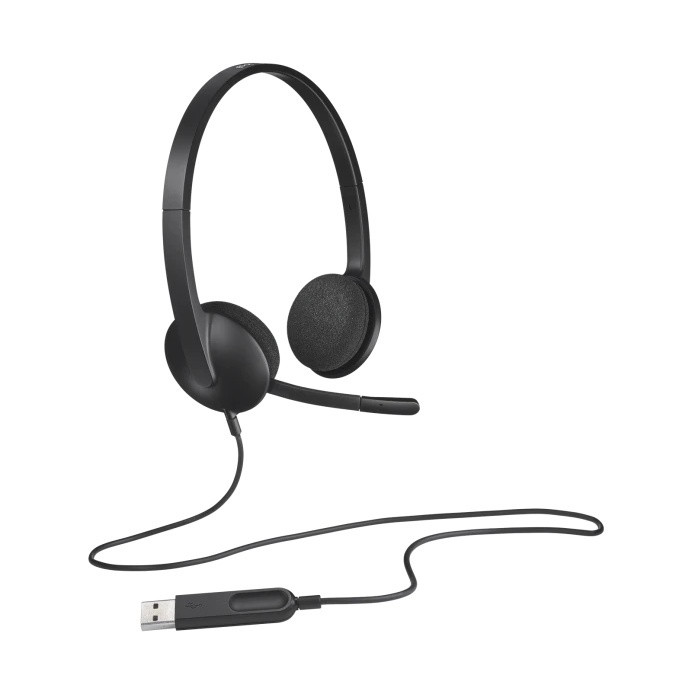 Headset Logitech H340 USB with Noise Canceling Mic | Logitech H 340