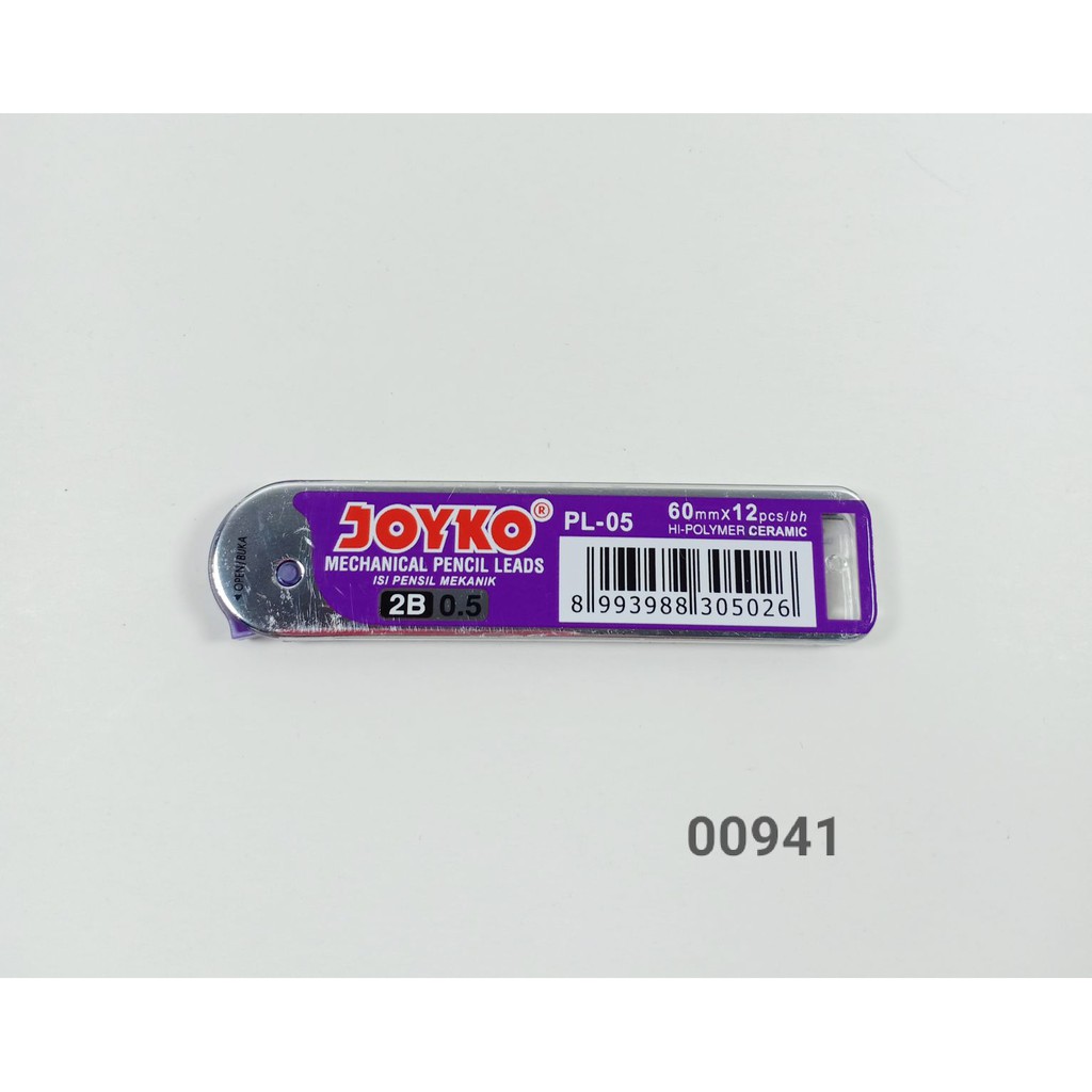 

Isi Pensil Mekanik Joyko PL-0,5 2B 0,5mm - 00941