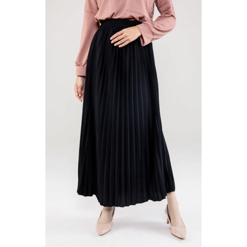 Ariana - Rok Plisket Premium Plisket besar Plisket clok Rok Plisket Mayung Pleated Maxi Skirt