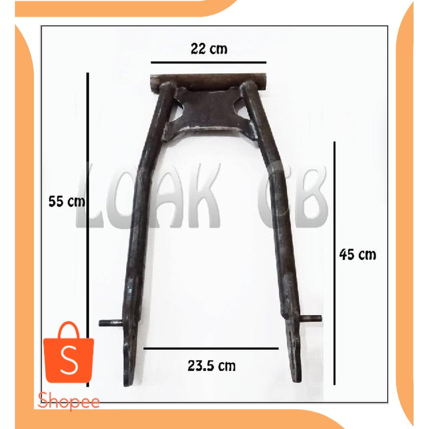 Unik last stok Swing arm scorpio custom japstyle caferacer 20DEZ Limited