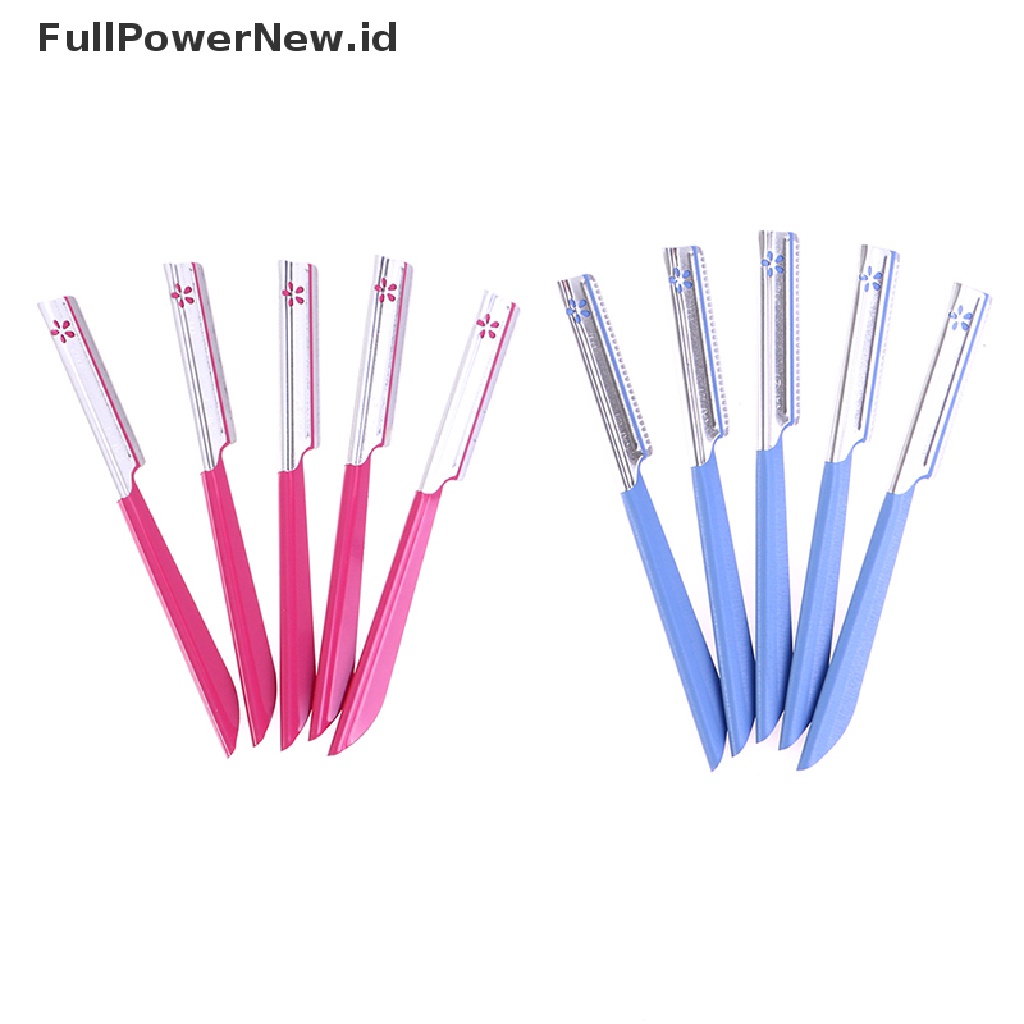 (Full) 5pcs / Set Alat Cukur Alis / Bulu Wajah Untuk Wanita