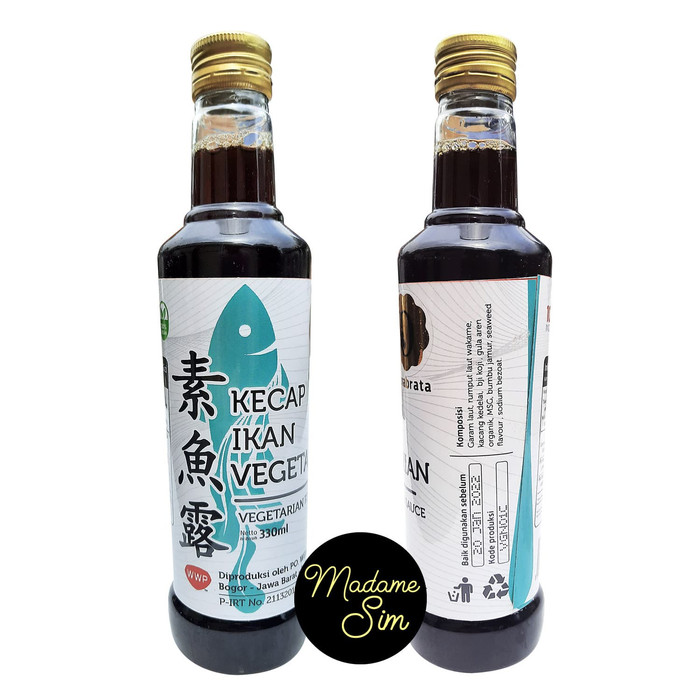 

Ready- Kecap Ikan Vegetarian - Vegetarian Fish Sauce (330 Ml)