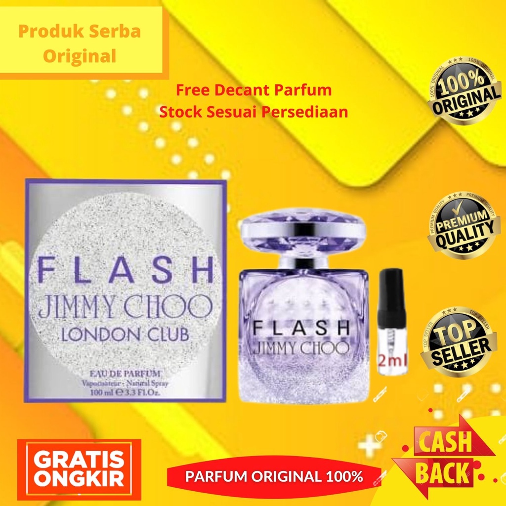 Parfum Parfume Perfume Perawatan Asli Original Wanita Perempuan Cewek Jimmy Choo Flash London Club W