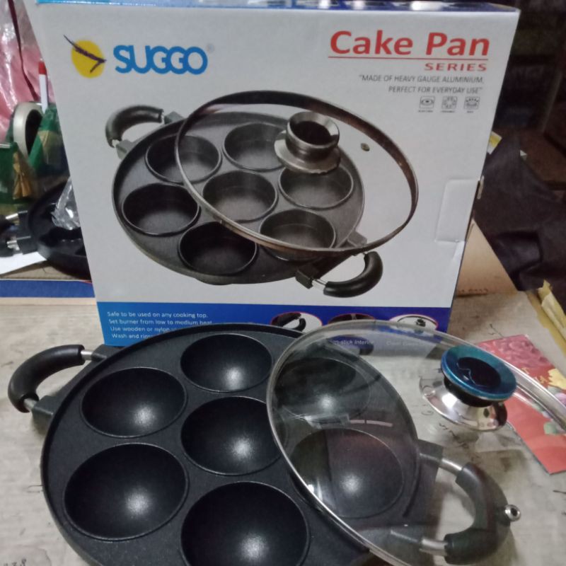 SUGGO CAKE PAN 7 LUBANG BULAT