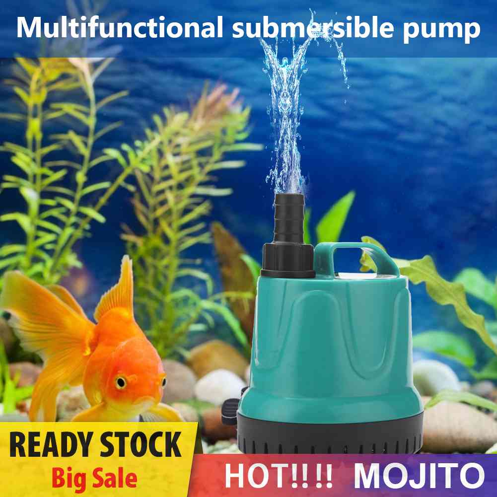 Pompa Air Submersible 220V 240V Dengan Filter Hisap Untuk Akuarium Ikan