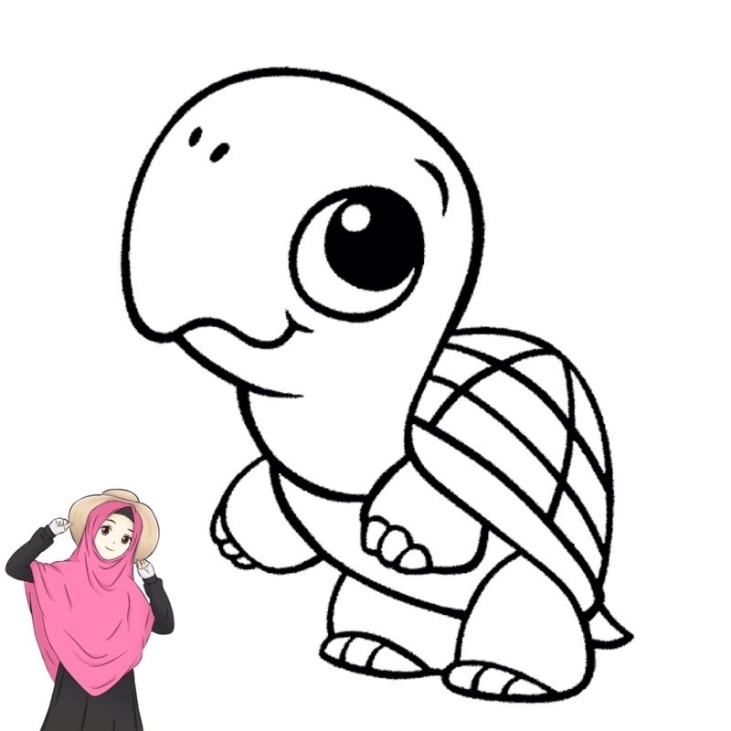 

Gambar Mewarnai Hewan Kura-Kura & Desain untuk meningkatkan kreativitas Anak