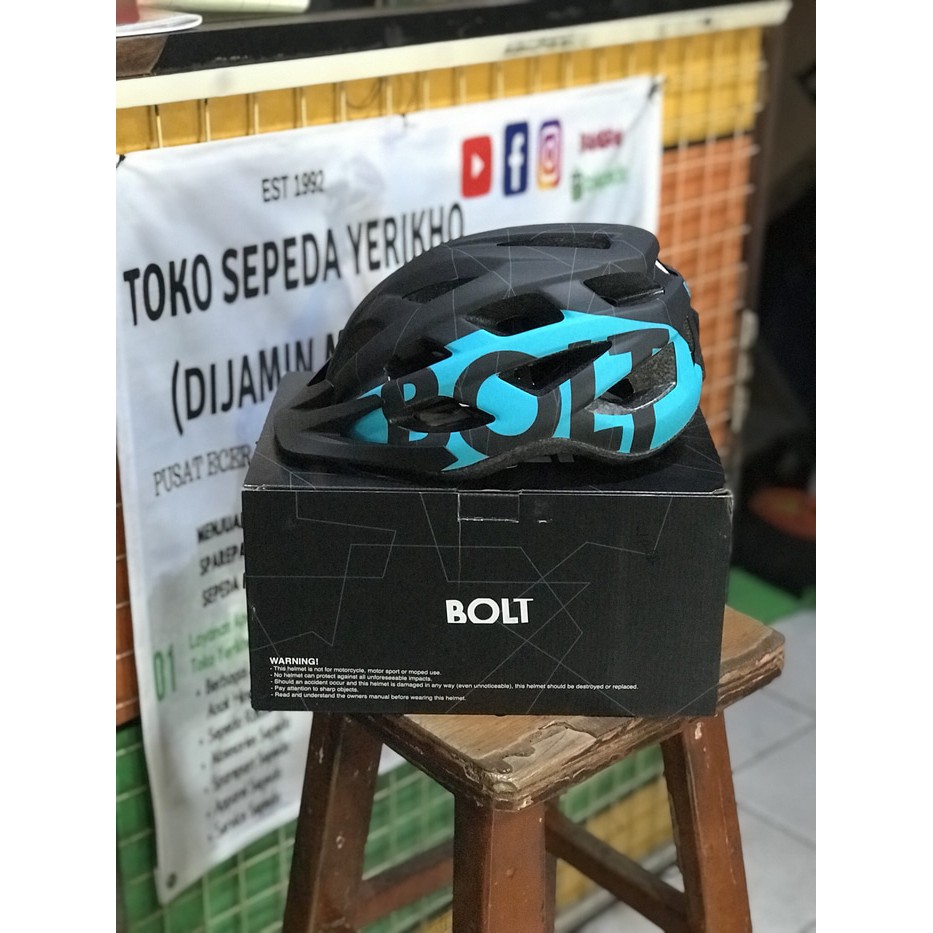 Helm Sepeda Gunung Mtb Polygon Bolt Shopee Indonesia