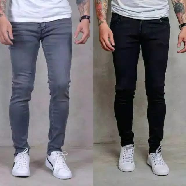 CELANA JEANS STRETCH PRIA| CELANA JEANS SLIM FIT/PENSIL