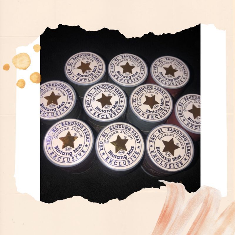 Benang Gelasan Bintang Mas Exclusive / gelasan super Toray / gelasan super