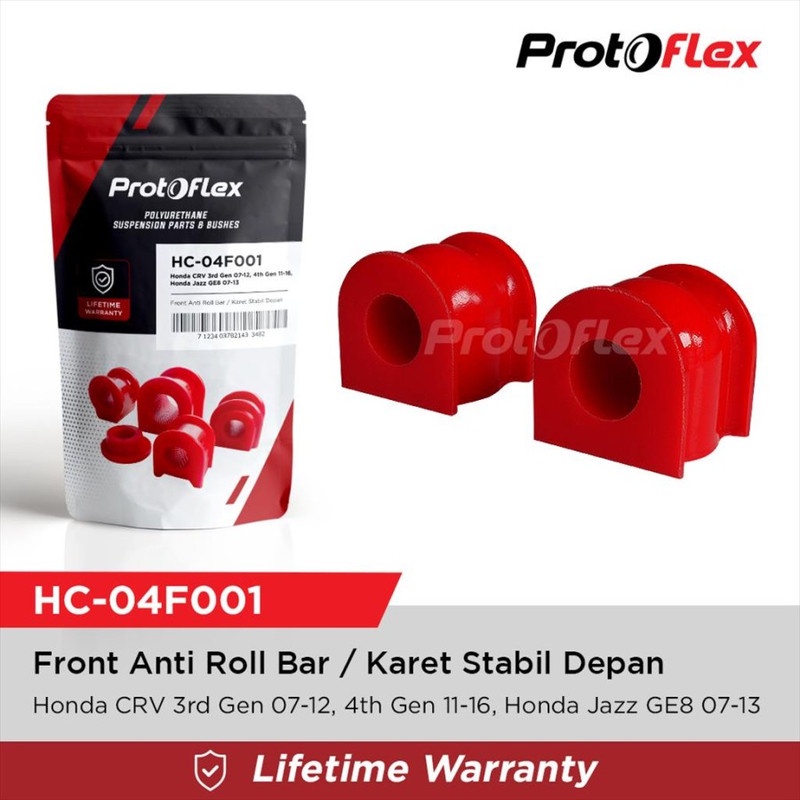 Protoflex Bushing Karet Stabil Depan Honda CRV 07-16 Jazz 07-13